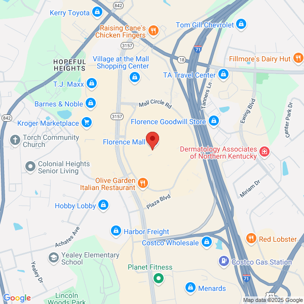 Map of the area